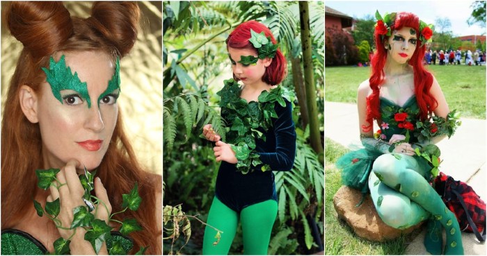 Poison ivy batman costume diy