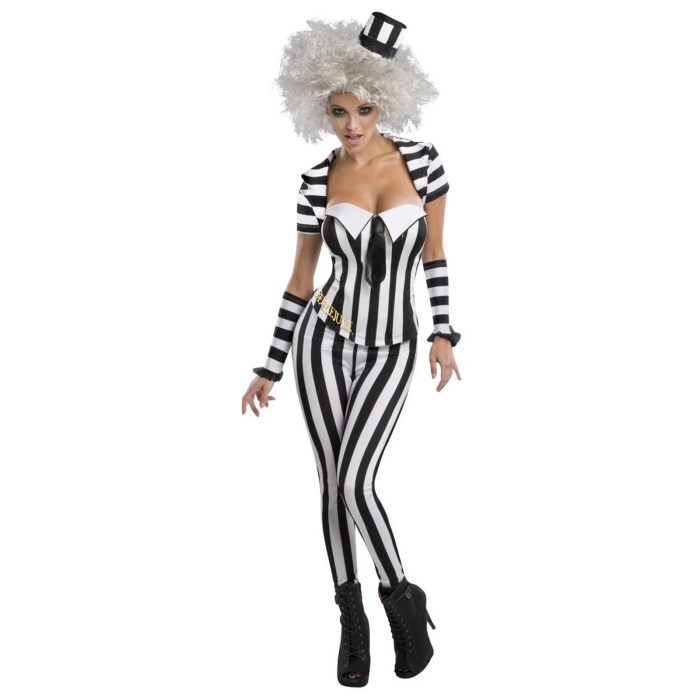 Diy female beetlejuice costume