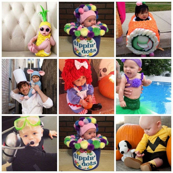 Infant diy halloween costumes