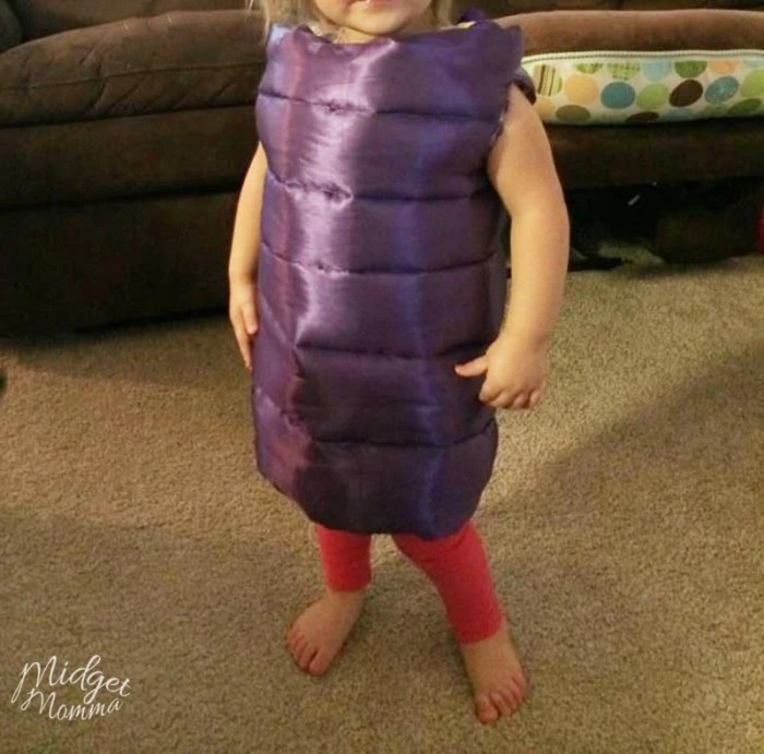 Diy monsters inc boo costume