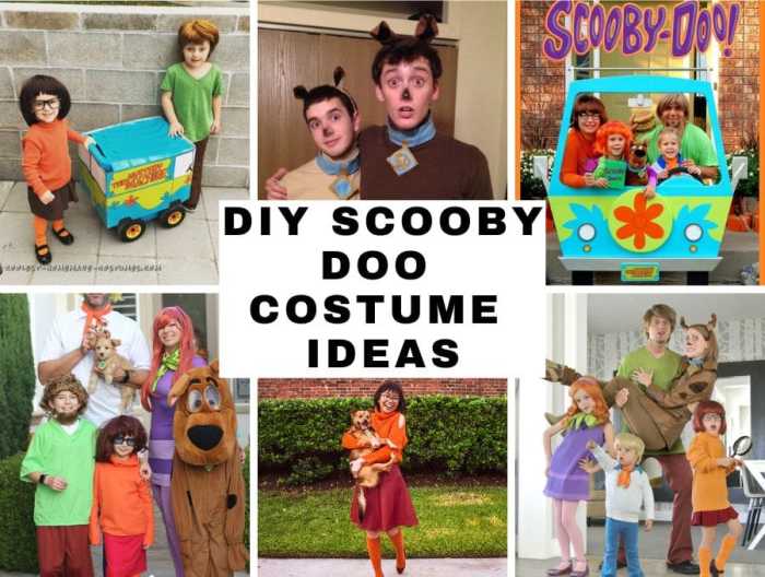 Scooby Doo Character Costumes DIY