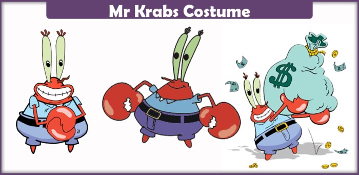 Mr Krabs DIY Costume A Comprehensive Guide