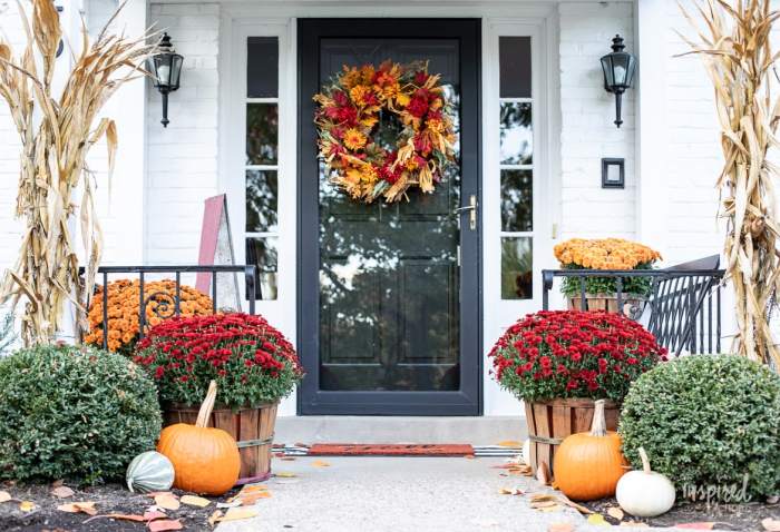 Porch fall decor ideas