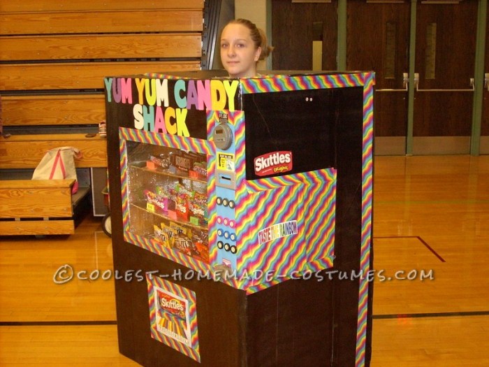 Vending machine diy costume