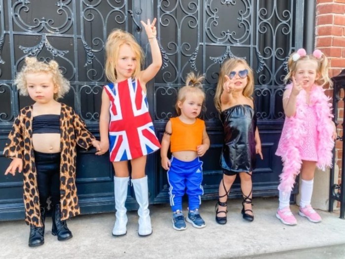 Spice girls costume diy