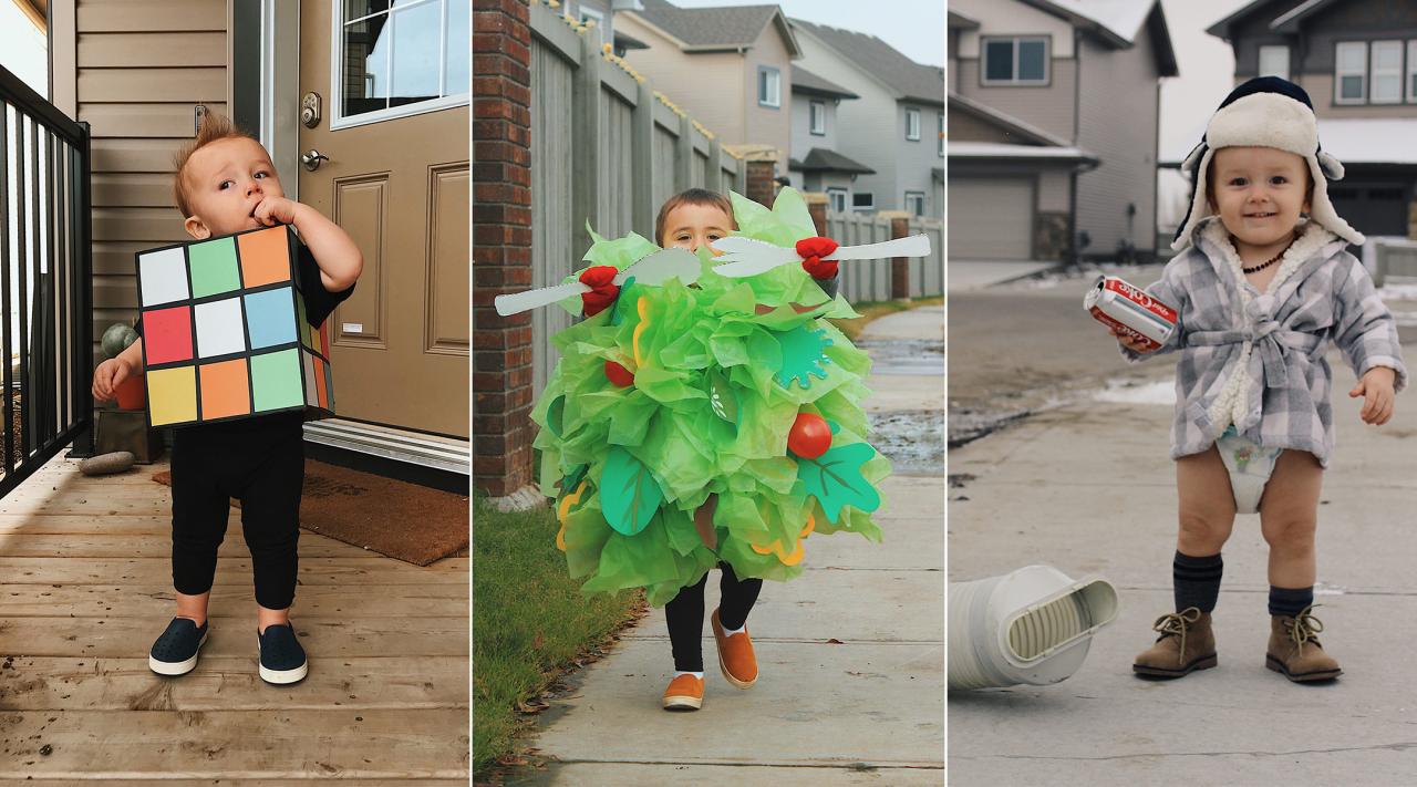 Diy toddler costume boy